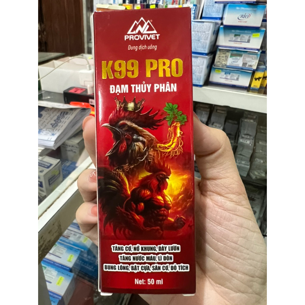 [ Lọ 50ml] - K99 PRO - Thức uống bổ sung thể chất cho chiến kê