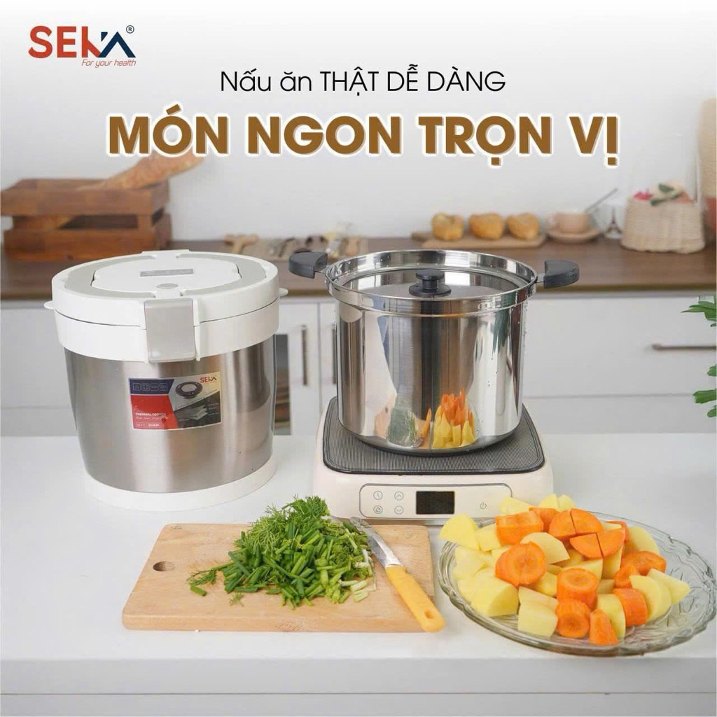 Nồi ủ chân không Seka-SK6630 chính hãng