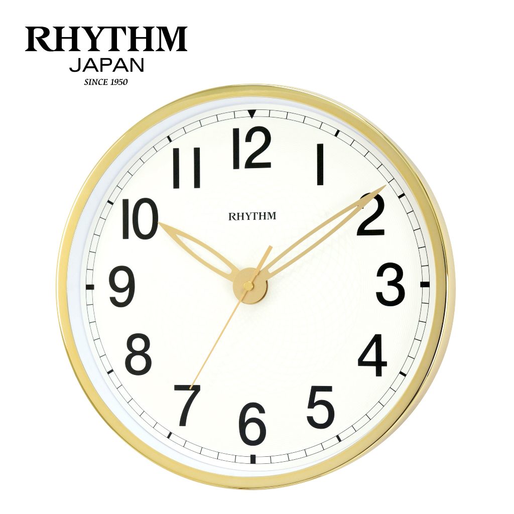Đồng hồ Rhythm CMG607NR65- Kt 30.0 x 4.7cm, 750g. vỏ kim loại. Dùng Pin