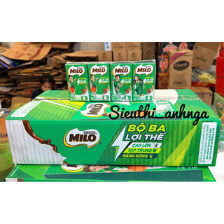 Thùng 48 Hộp x 110ml / 180ml Sữa Milo Thức Uống Lúa Mạch Nestle