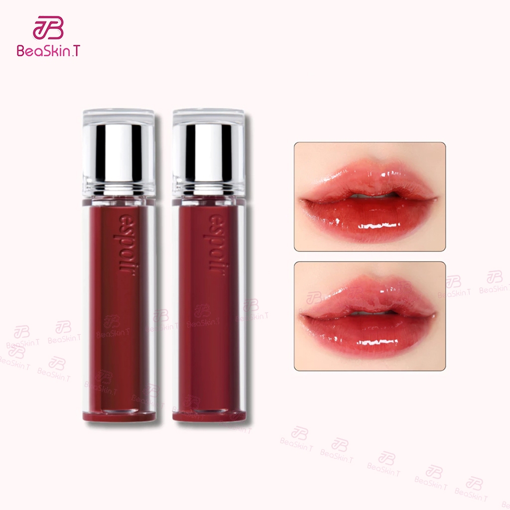 Son Tint Bóng Espoir Couture Lip Tint Glaze 4gr Nutty/ Vampy Mềm Mịn Lâu Trôi - Lip Tint Glaze 4gr