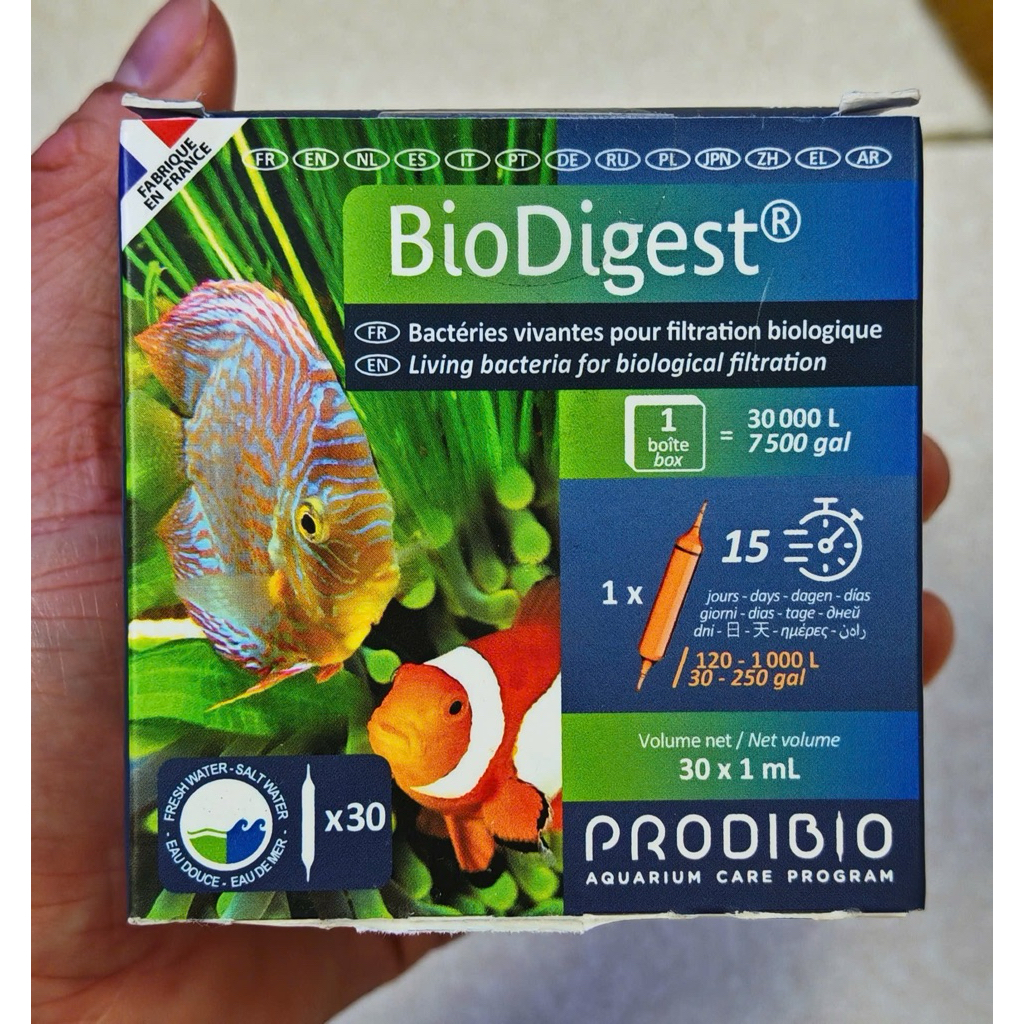 Vi sinh tươi Biodigest, Reef Booster, Bioptim phụ kiện thủy sinh cá cảnh nước mặn và nước ngọt