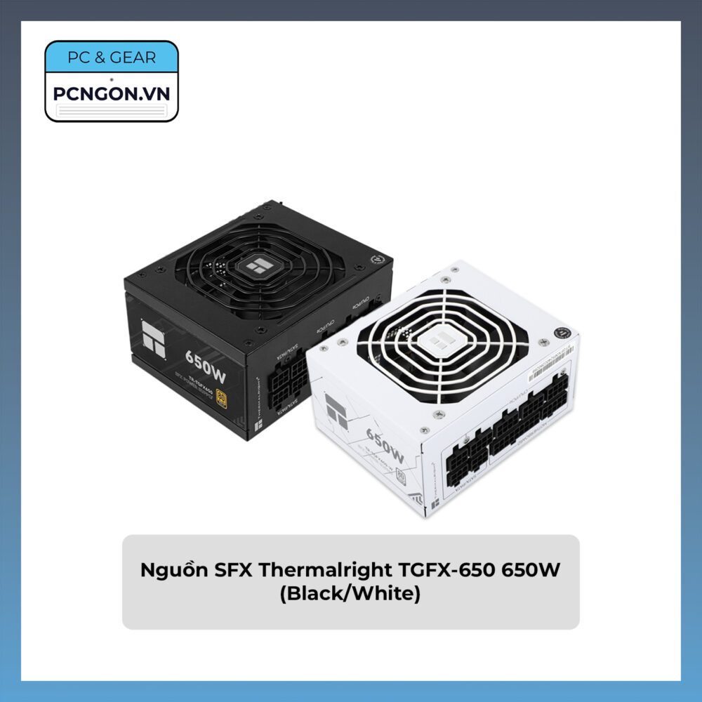 [PCNGON] Nguồn SFX Thermalright TGFX-650 650W (Black/White)
