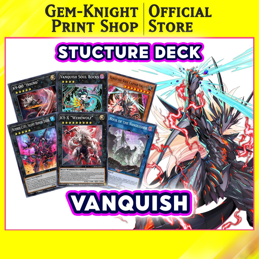 [Bài In] Bộ bài Yugioh - Structure Deck: Vanquish Deck