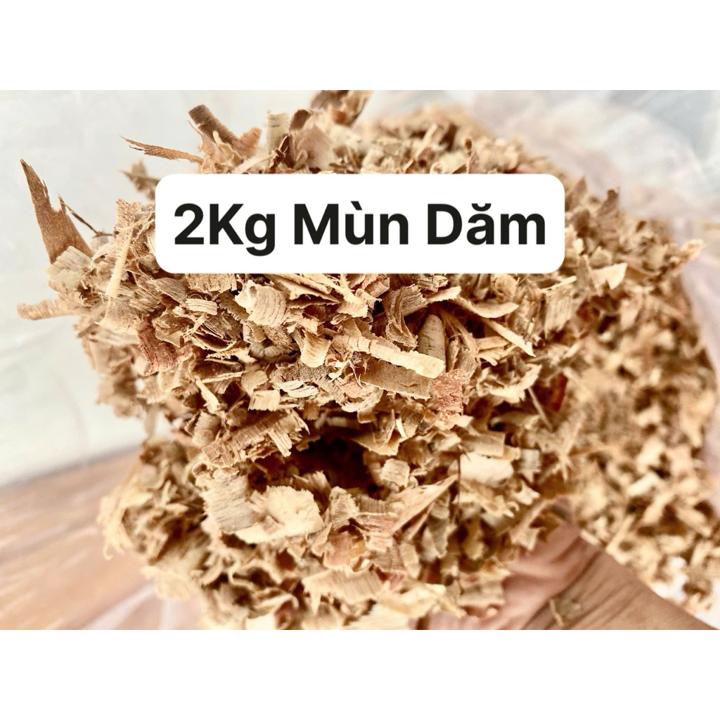2Kg Mùn Cưa Dăm Lót chuồng cho Vật Nuôi Gà Thỏ Chim Hamster