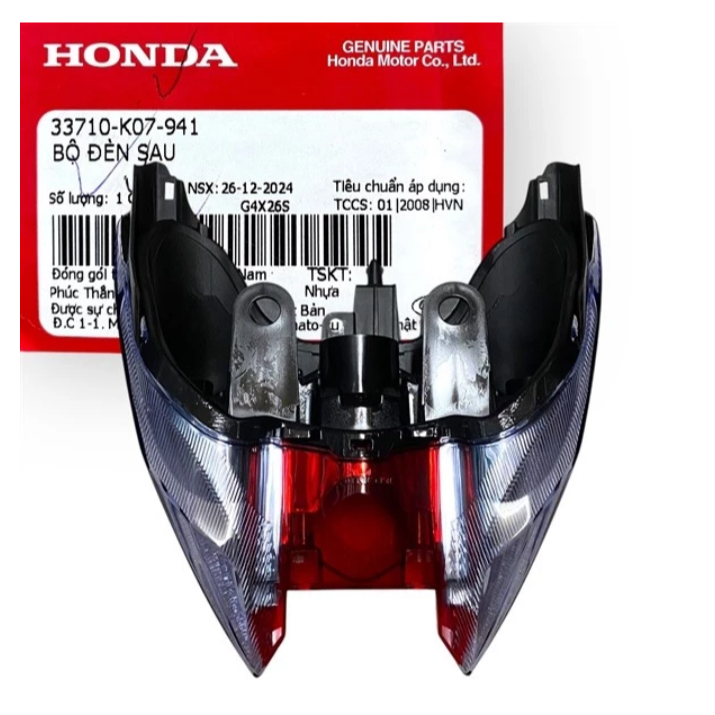 Đèn hậu Wave RSX 2012 - 2013 zin chính hãng Honda / đèn hậu Wave siêu nhân
