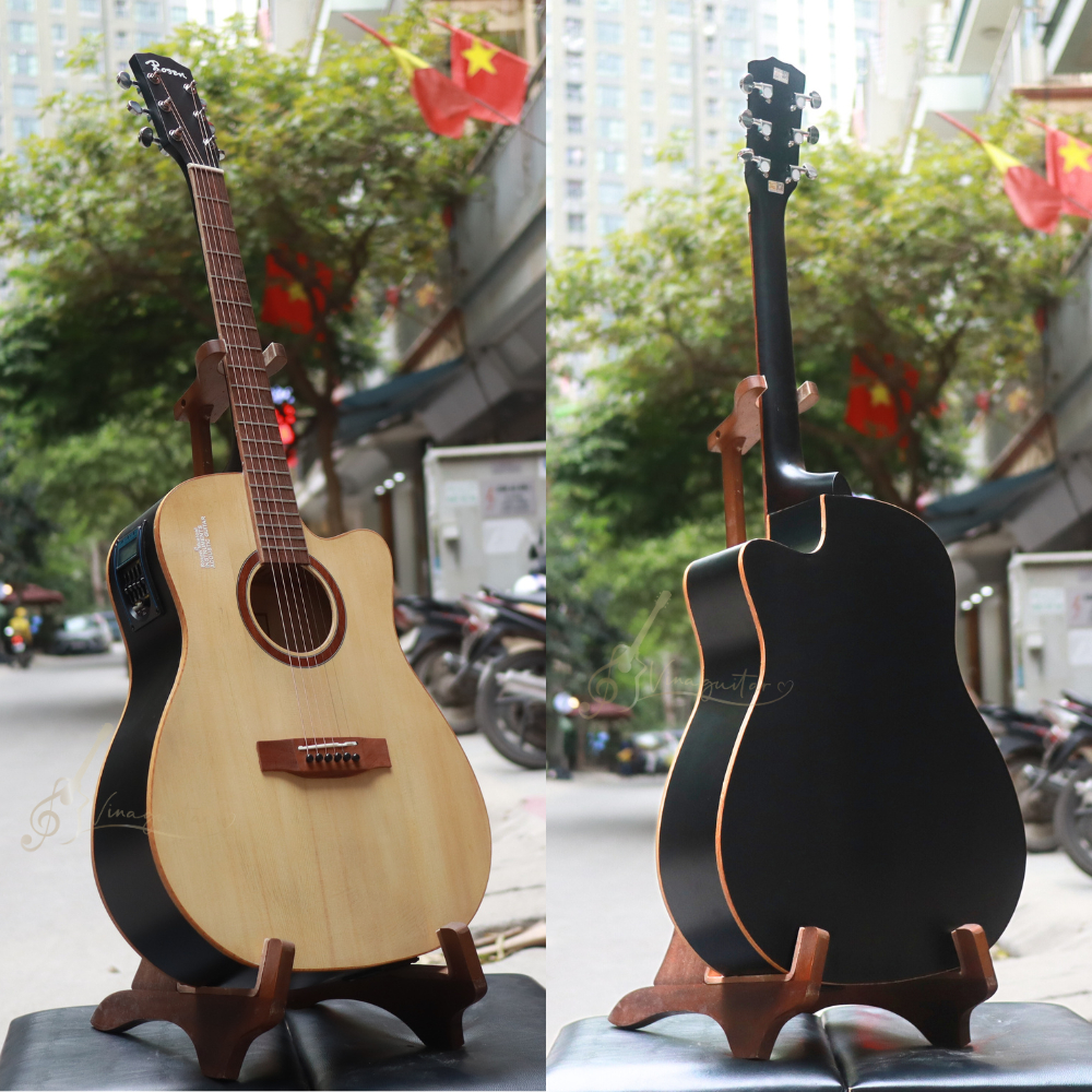 Đàn cũ Guitar Acoustic R135 Gỗ Thịt – Đã Lắp EQ – Giá Siêu Tốt Cho Người Mới & Biểu Diễn Nhẹ