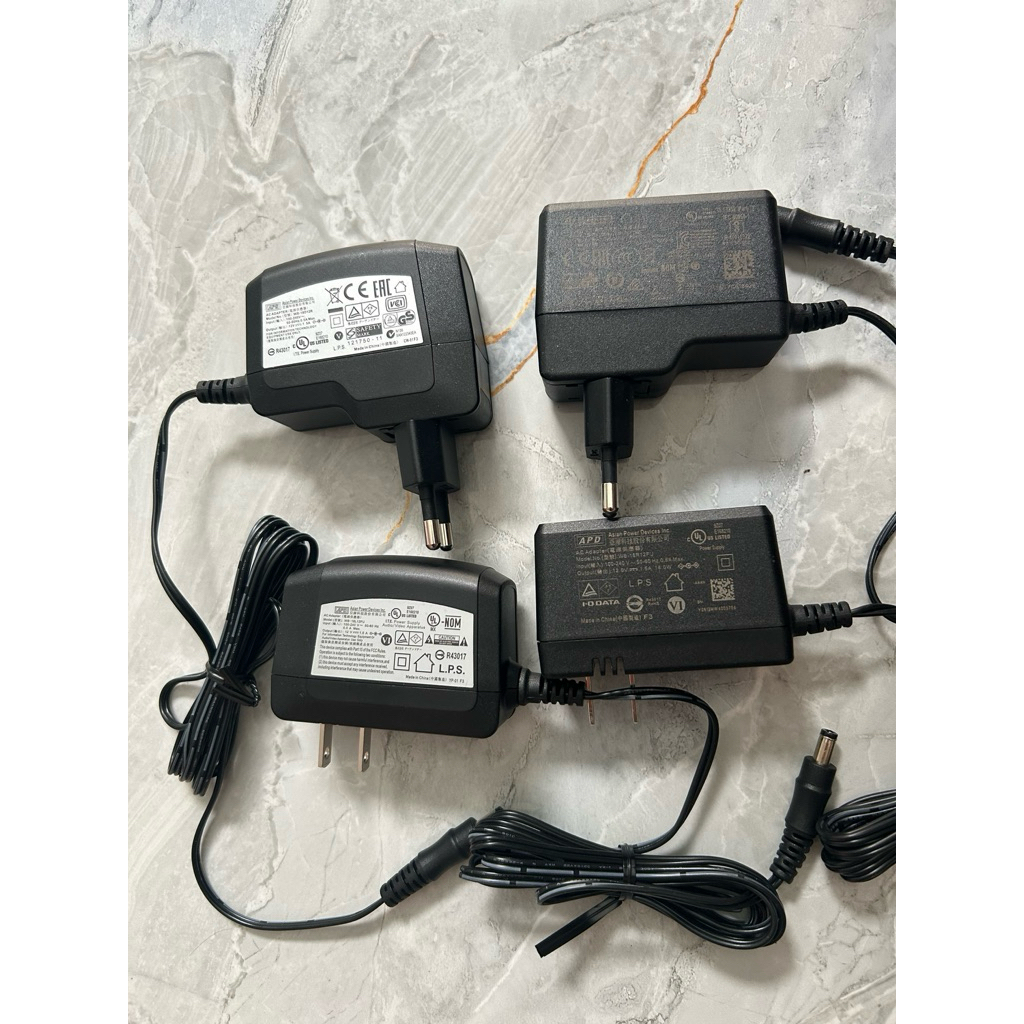 Adapter nguồn 12v 1.5a, 2a chính hãng APD, Ktec hàng mới loại xịn