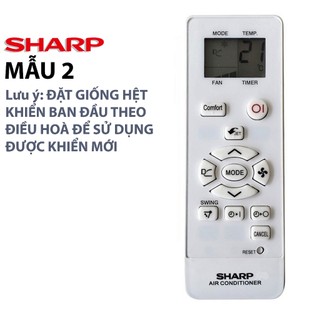 Điều Khiển Sharp đa năng - Remote điều hoà Sharp các loại [ Chọn Mẫu ]