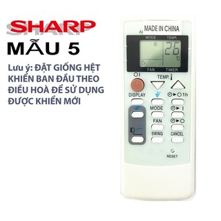 Điều Khiển Sharp đa năng - Remote điều hoà Sharp các loại [ Chọn Mẫu ]