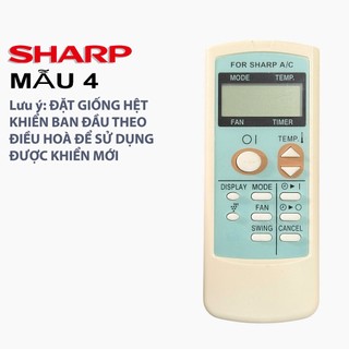 Điều Khiển Sharp đa năng - Remote điều hoà Sharp các loại [ Chọn Mẫu ]