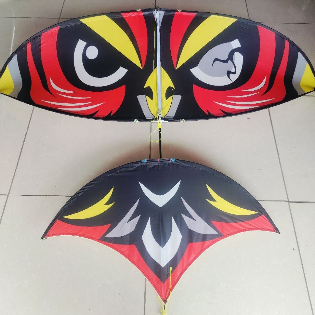 Diều 1m7 full nan cacbon, diều sáo mini đẹp, dây thả 1m7