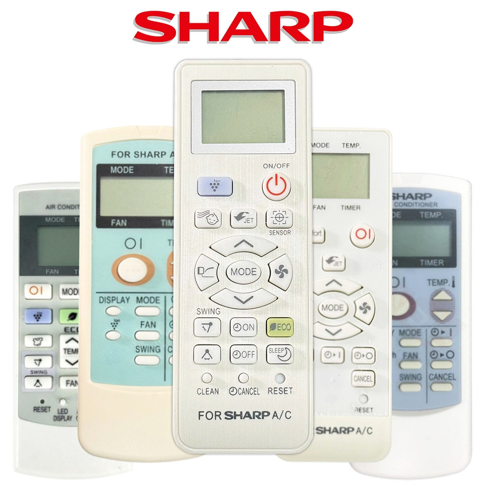 Điều Khiển Sharp đa năng - Remote điều hoà Sharp các loại [ Chọn Mẫu ]