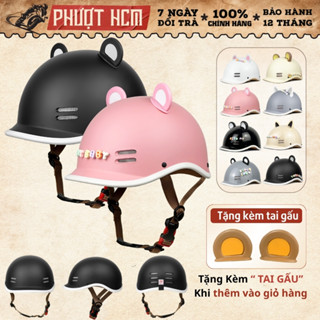 (MŨ BẢO HIỂM ĐẠT CHUẨN) Nón Bảo Hiểm Đạt Chuẩn Cá Heo Nam Nữ Chính Hãng, Bảo Hành 12 Tháng