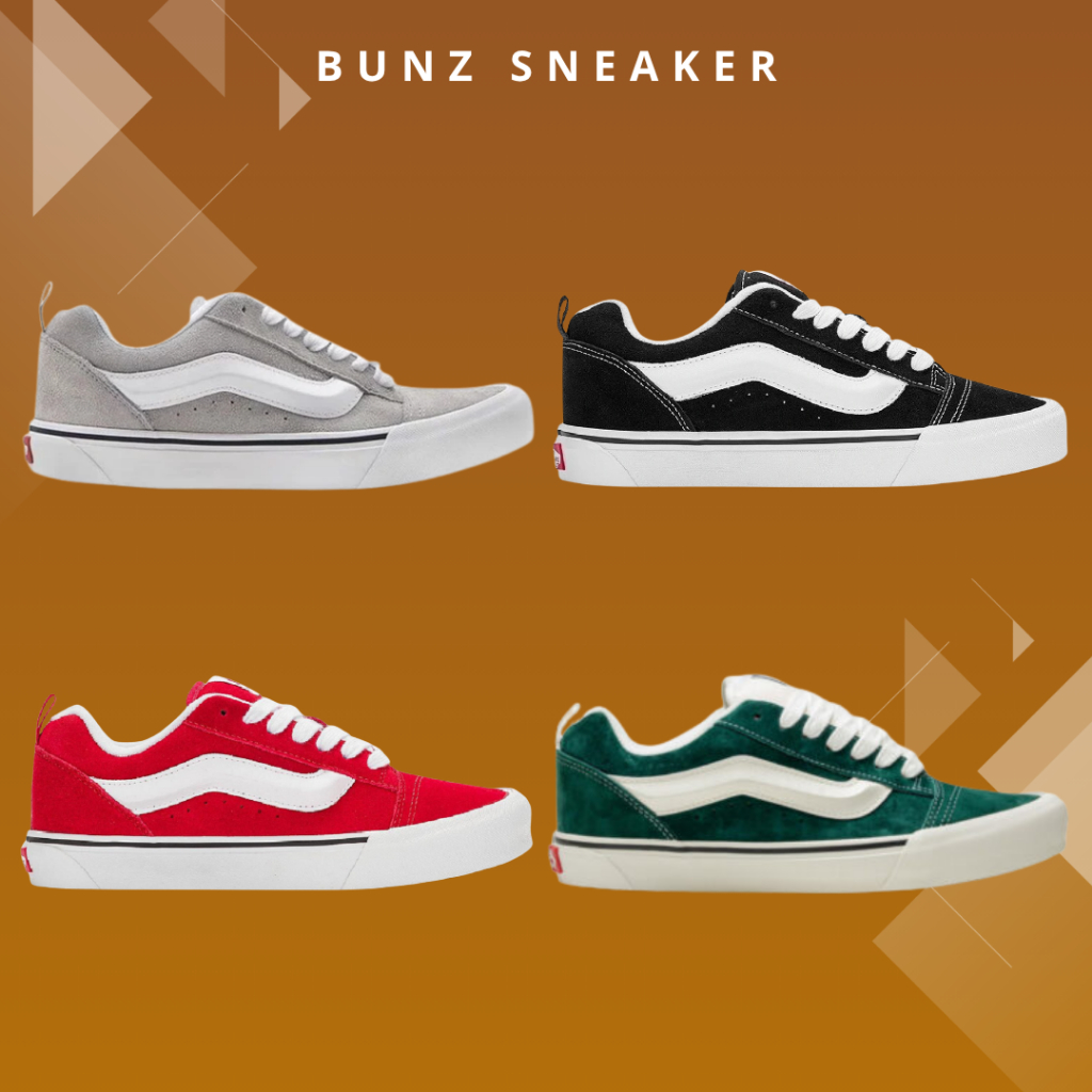 [ Chính Hãng ] Giày Vans Knu Skool Các Phối Màu Basic Nam Nữ. Giày Vans Knu Bản Chuẩn. Full Box