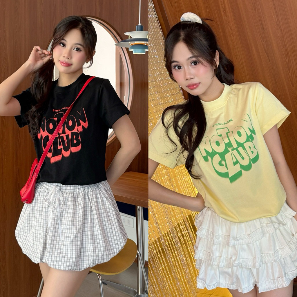 [RÁCH STORE] Áo Thun - In Chữ NOTION CLUB - FV