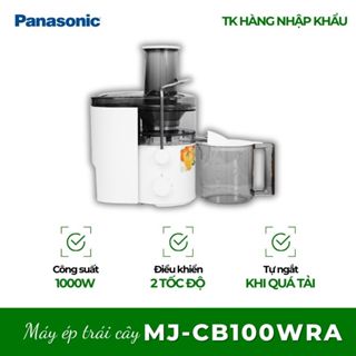 Máy ép trái cây Panasonic MJ-CB100WRA - Giải Pháp Ép Trái Cây Nhanh Gọn Tại Nhà
