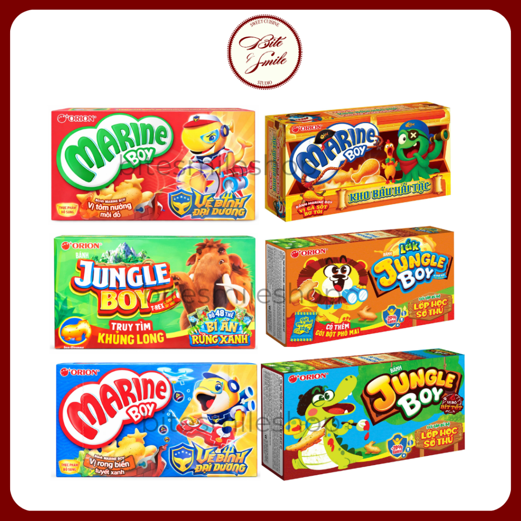 Bánh Cá Orion Marine Boy/ Jungle Boy (Hộp)