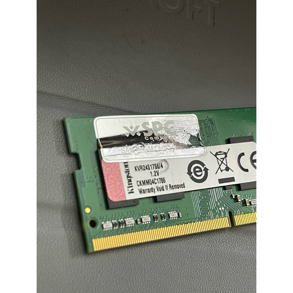 RAM laptop 4GB Kingston KVR24S17S6/4 / 4GB DDR4 2400MHz