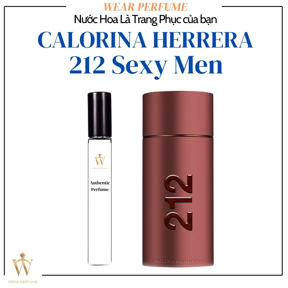 Fullsize 100ML -  Nước hoa nam 212 Sexy Men - Wear Perfume
