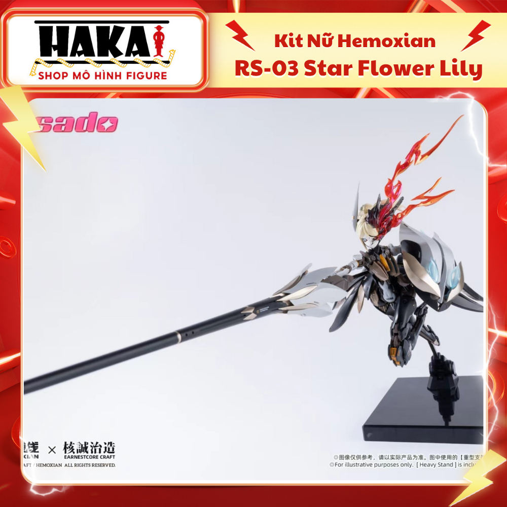 Mô hình lắp ráp1/10 RS-03 Star Flower Lily Mk3 Hemoxian - Mô hình Figure Hakai Shop