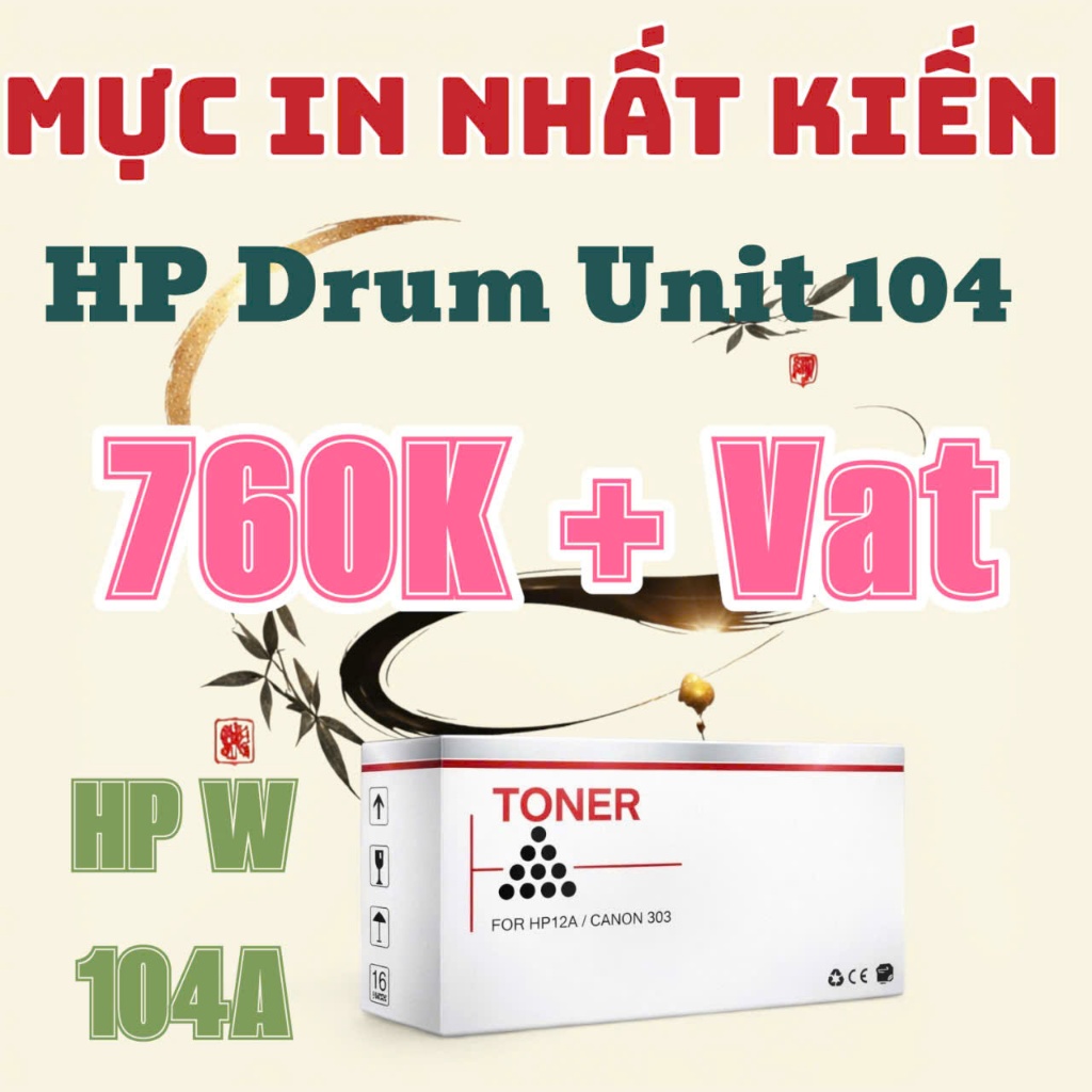 Cụm Drum  Unit  HP 104A - Nhất kiến