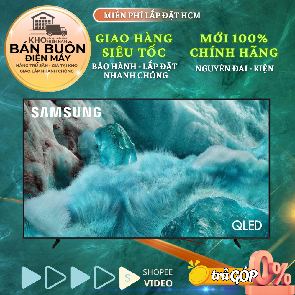 [SIÊU PHẨM] Smart TV Samsung QLED 98 Inch 4K - Mã 98Q7FA - Mang Cả Rạp Chiếu Phim Về Phòng Khách 🎥