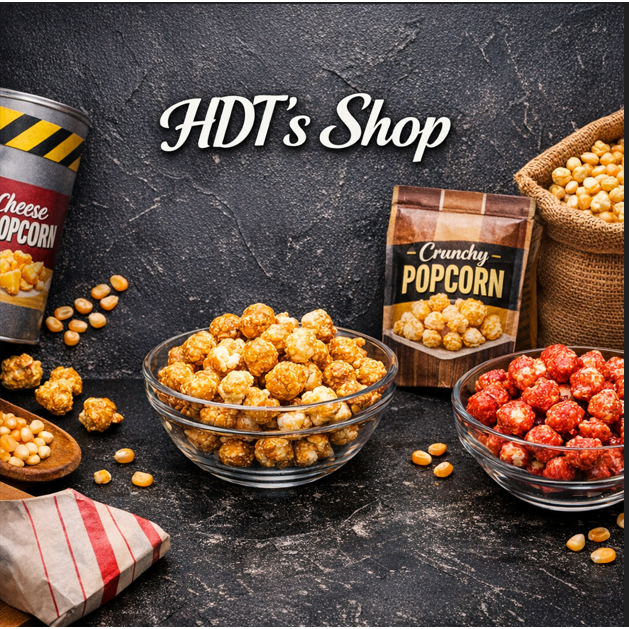 Bắp rang bơ ,bỏng ngô, popcorn, Eureka snack , bắp rang Malaysia gói 140g đủ vị