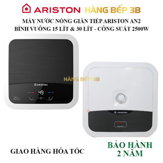 Máy nước nóng gián tiếp Ariston ANDRIS2 LUX-D WIFI / LUX-D / RS / R bình vuông 15 lít và 30 lít