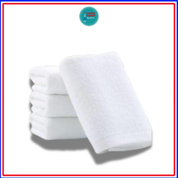 Khăn tắm khách sạn (Hotel towel) size lơn 70x140cm màu trắng, cotton