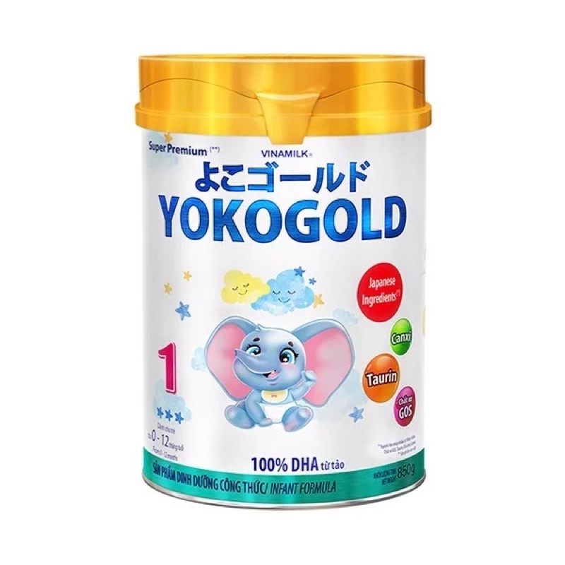 Sữa bột Yoko gold 1 350g date mới