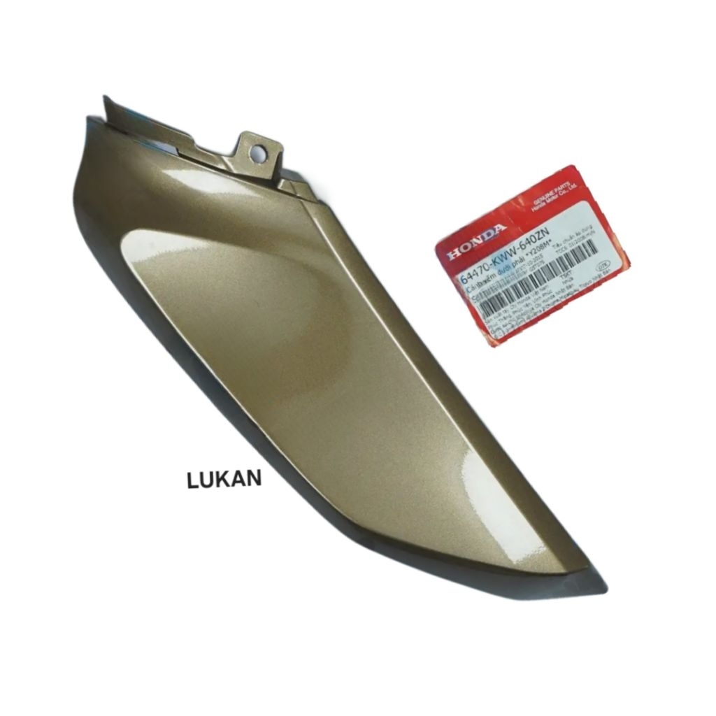 Cặp nhựa cánh yếm, bững ngoài  WAVE S100, 2012... Đồng zin 64470-KWW-640ZN, 64475-KWW-640ZN