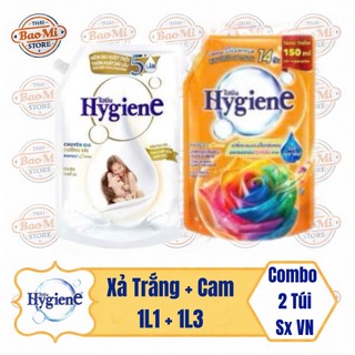 (Combo 2 túi) Nước xả Hygiene 1100ML Sản Xuất Việt Nam