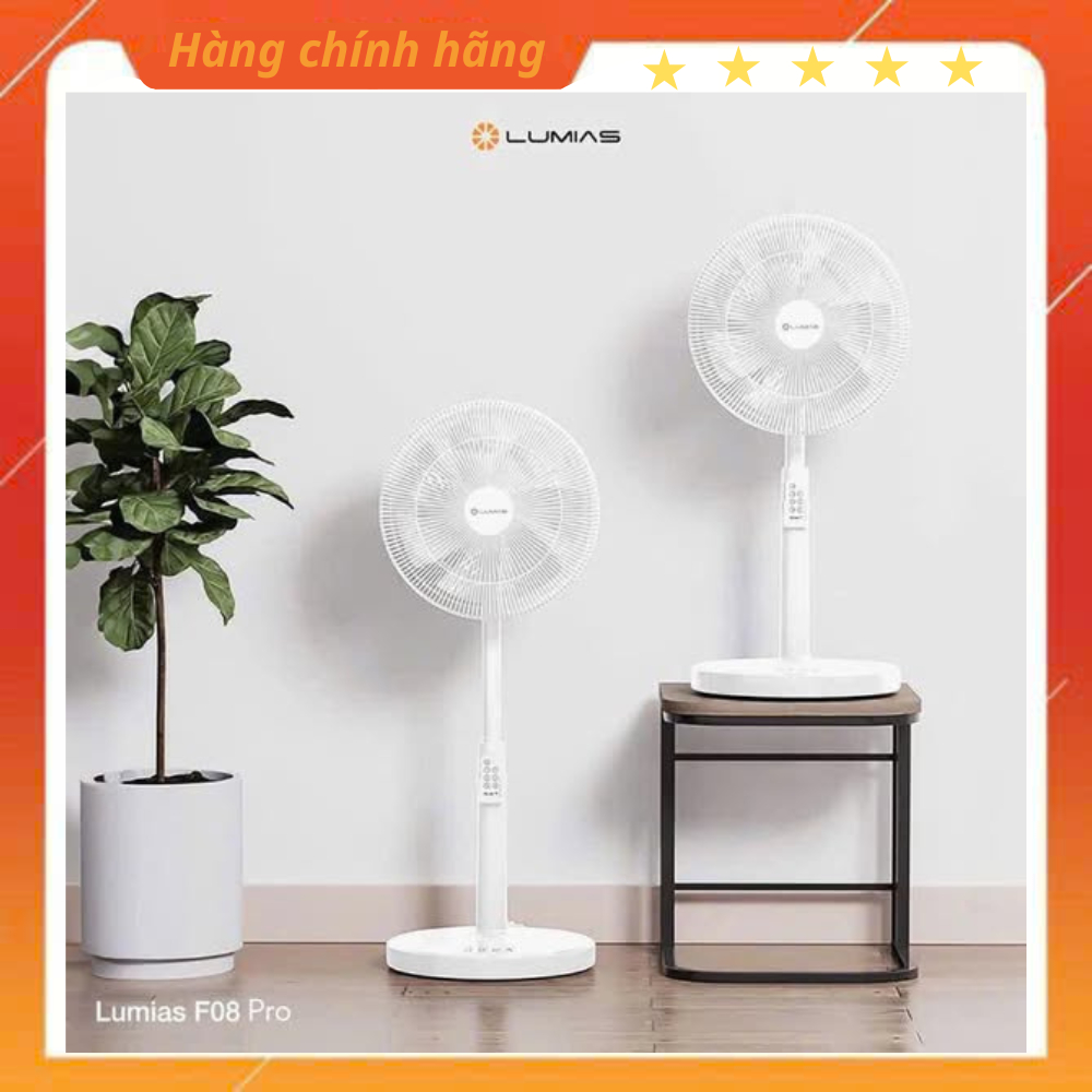 Quạt 7 cánh siêu êm Lumias F08 pro