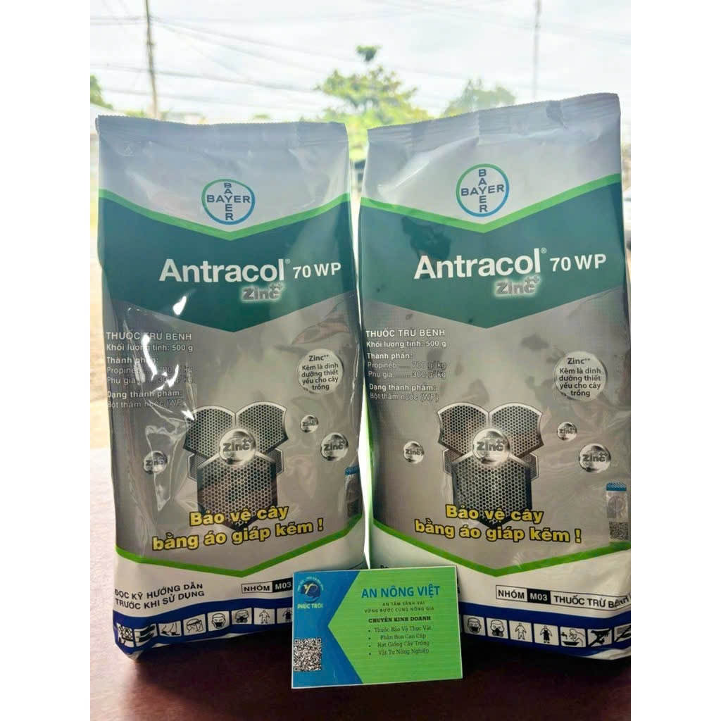 [Chính Hãng] ANTRACOL 70 WP - BẢO VỆ CÂY TRỒNG BẰNG "ÁO GIÁP KẼM" THẾ HỆ MỚI