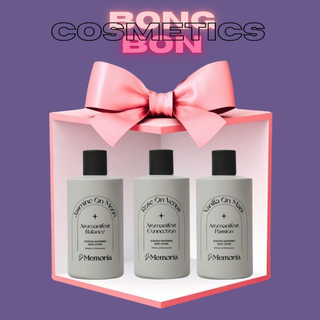 Sữa tắm DE MEMORIA Scented W​hitening B​ody Cleanser  sạch da - dưỡng mịn - lưu hương thơm lâu