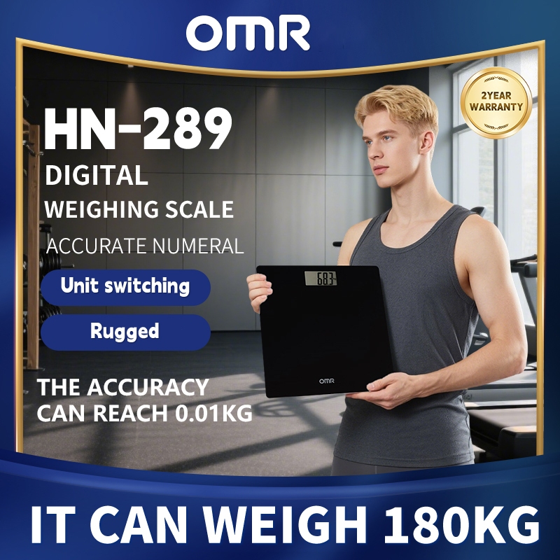 OMR Scales LED new electronic weight scale, supports weight 180KG, displays weight 100 % ori
