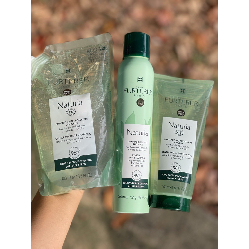 [Sale Pháp] Dầu Gội René Furterer Naturia Gentle Micellar Shampoo