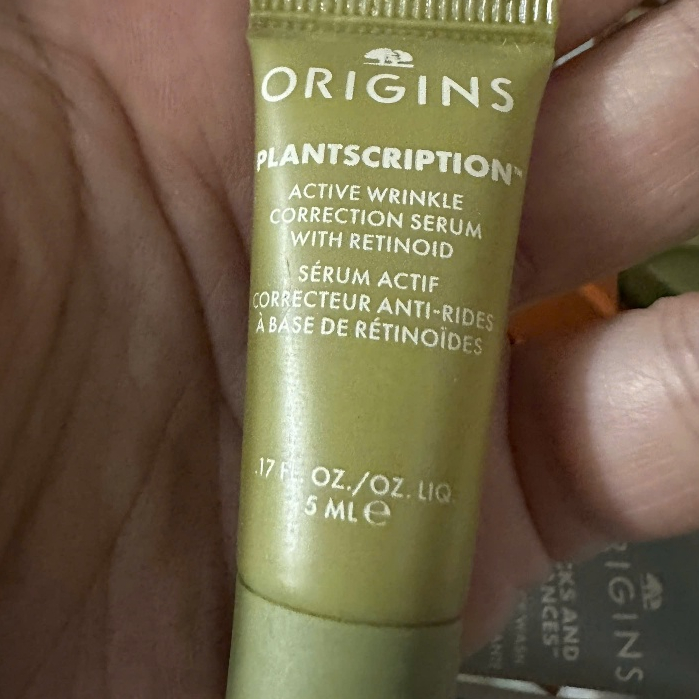 Tinh chất chống lão hoá Origins Plantscription Active Wrinkle Correction Serum with Retinoid