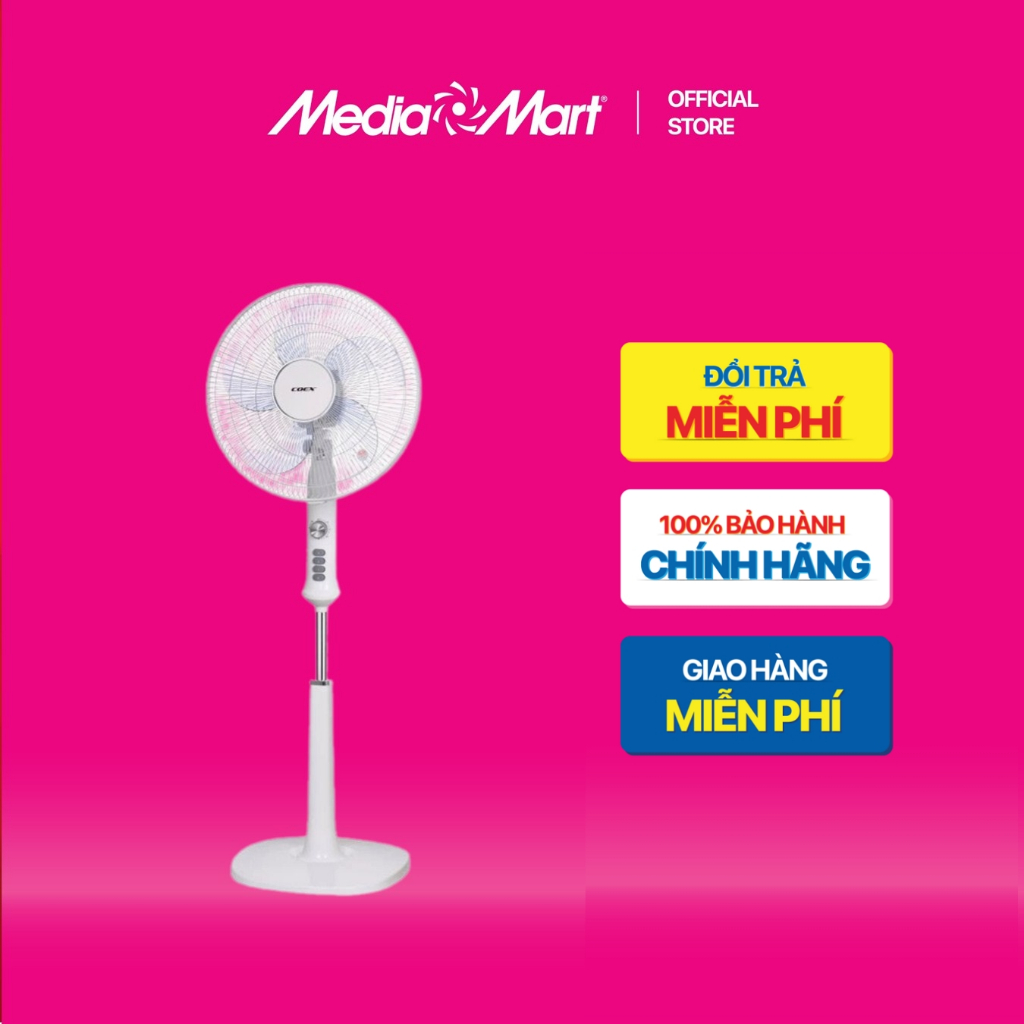 [ Mediamart Mall ] Quạt cây 5 cánh Coex CF-7315 BH chính hãng,Ship 0đ