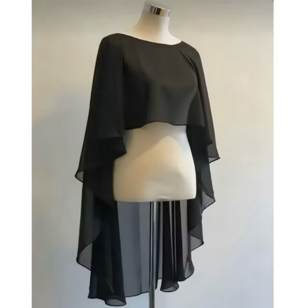 HTB STORE - AC2 ÁO CHOÀNG TƠ ÁNH KIM MỎNG, ÁO MẶC NGOÀI VÁY