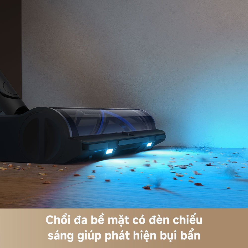 Máy Hút Bụi Cầm Tay Không Dây Mova S4 Detect | Ánh Sáng Xanh Phát Hiện Bụi Dễ Dàng | Công Suất Mạnh 150AW | BH 36 Tháng | BigBuy360 - bigbuy360.vn