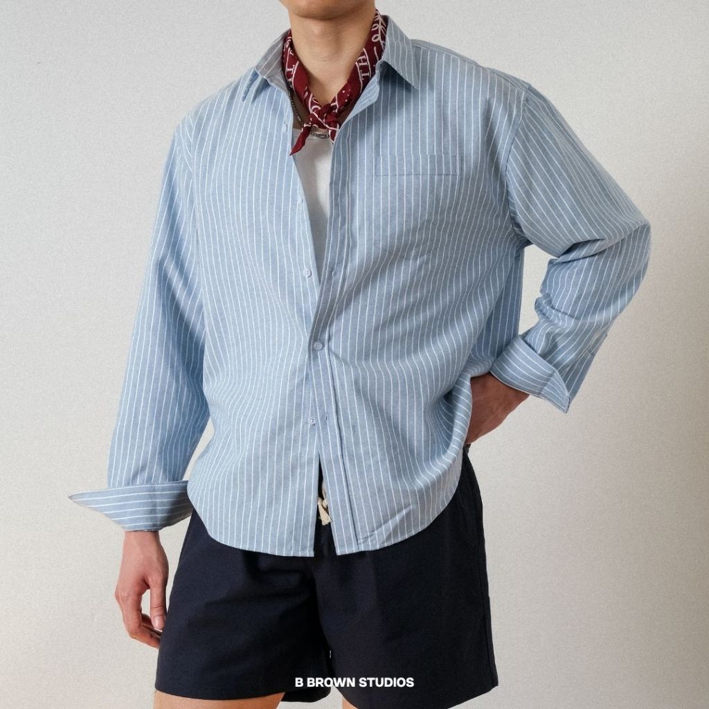 Áo Sơ Mi Form Oversized Thương Hiệu B Brown - LEGOLAS Shirt