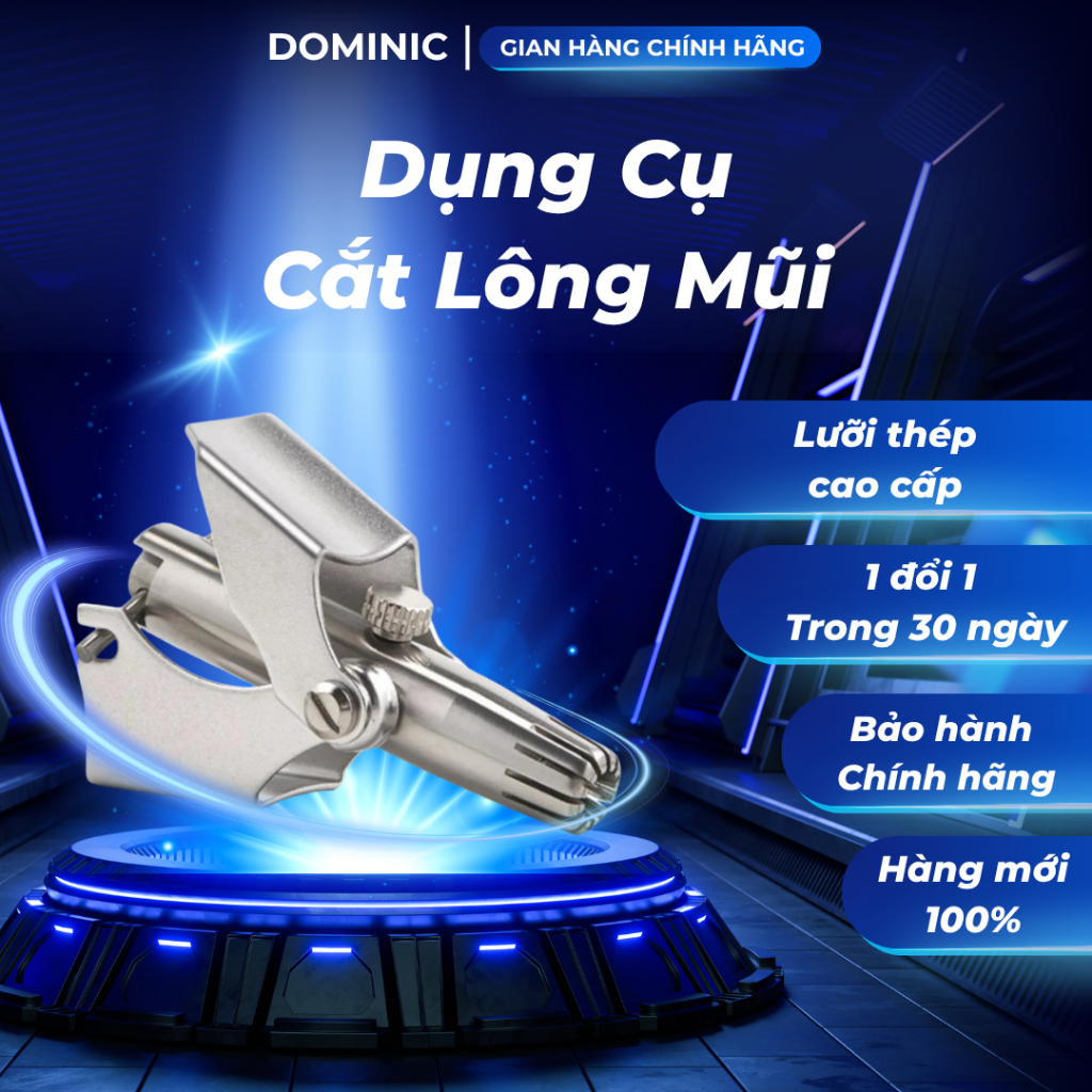 Dụng Cụ Cắt Tỉa Lông Mũi Tại Nhà Làm Bằng Thép Cao Cấp Chống Gỉ Tiện Lợi - JMI SHOP