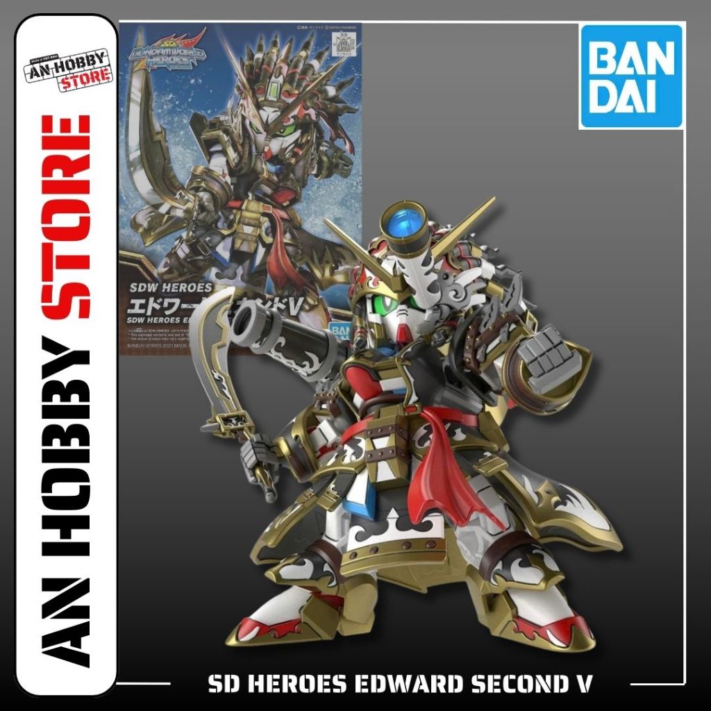 [HÀNG CÓ SẴN] BANDAI MÔ HÌNH LẮP RÁP SDW HEROES EDWARD SECOND V