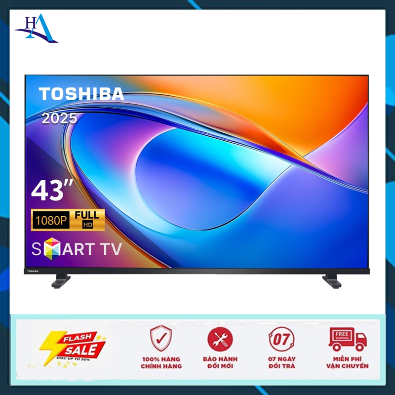 Smart Tivi Toshiba Full HD 43 inch 43E31RP (Miễn phí giao tại HCM-ngoài tỉnh liên hệ shop)