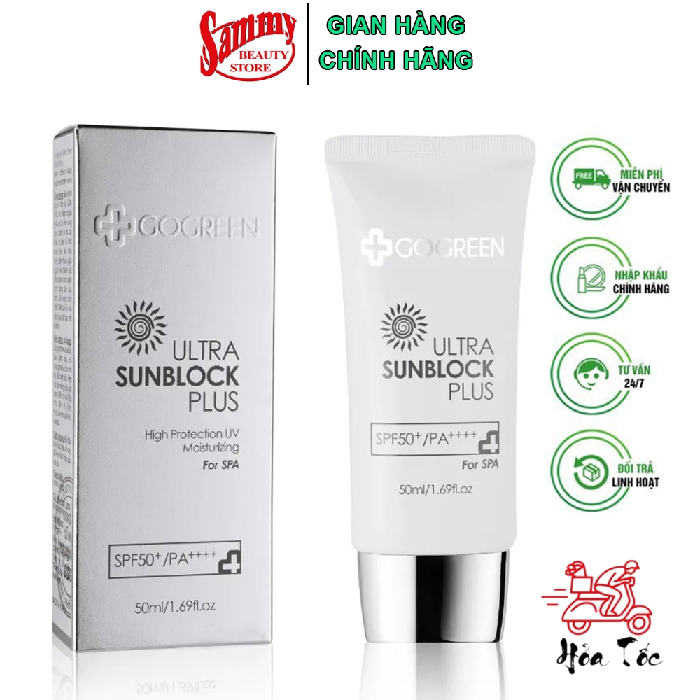 KYUNGLAB-Kem chống nắng KYUNGLAB Go Green Ultra SunBlock Plus 50ml