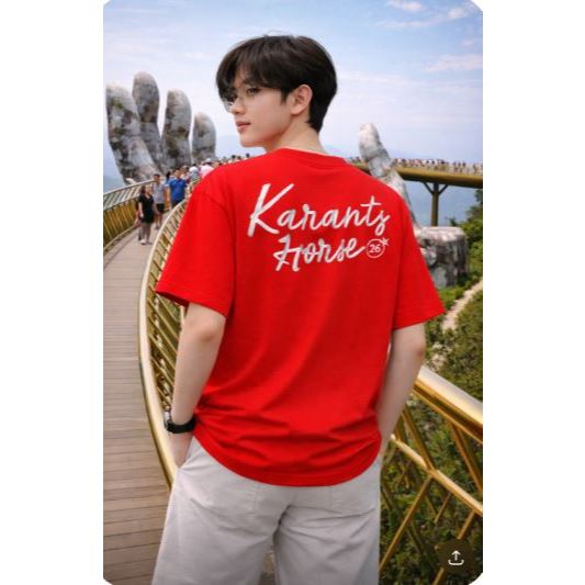 Áo Thun Thêu Sắc Nét Oversize Unisex Nam Nữ Hình-Local Brand StreetWear Hottrend Boy Phố 2026. | BigBuy360 - bigbuy360.vn