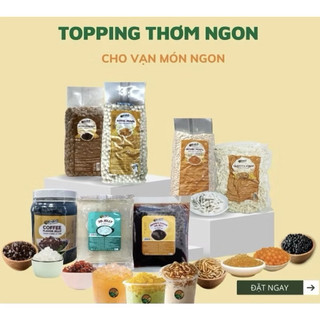 Trân châu Krub O 1kg (Sợi, Đường đen, Hoàng Kim, Baby, Ô Long)
