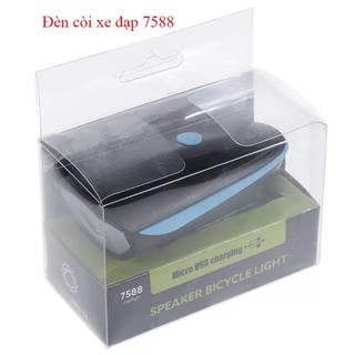 Đèn trước xe đạp machfally sạc điện